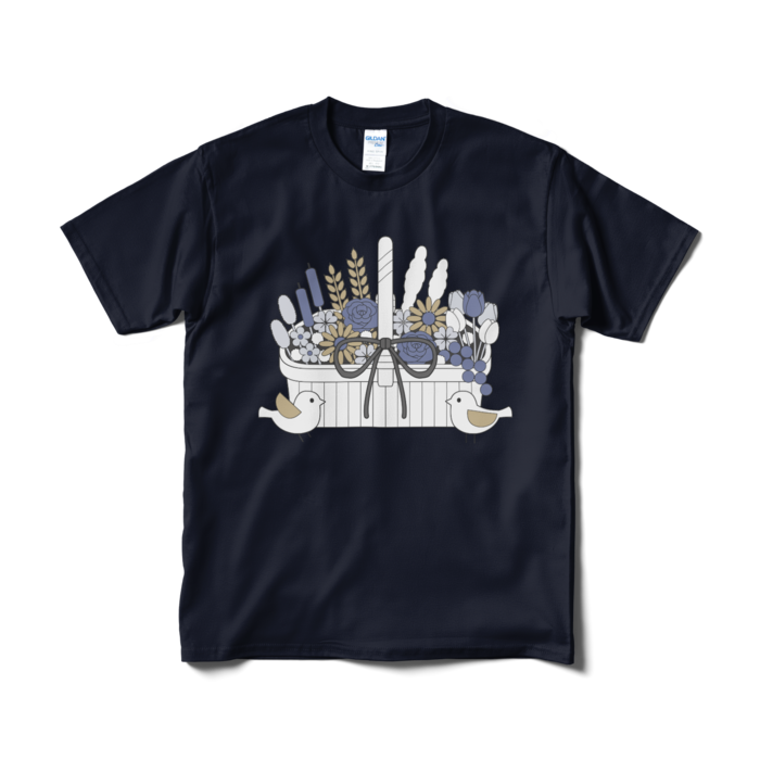 Tシャツ短納期A　紺色　M