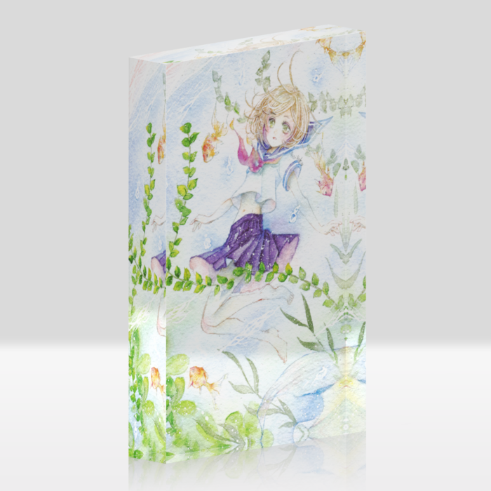 アクリルブロック - 100x148mm