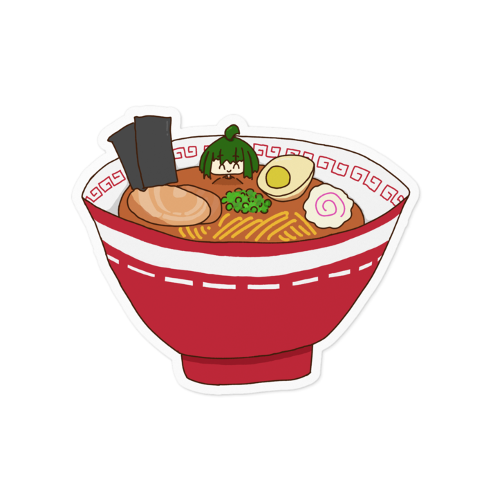 ステッカー - 100 x 100 (mm)