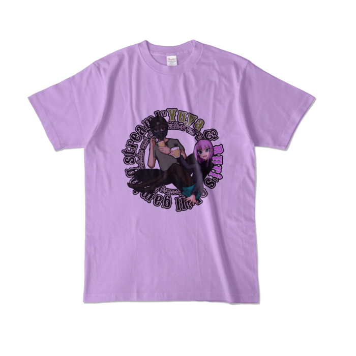 カラーTシャツ - L - ライトパープル (淡色)