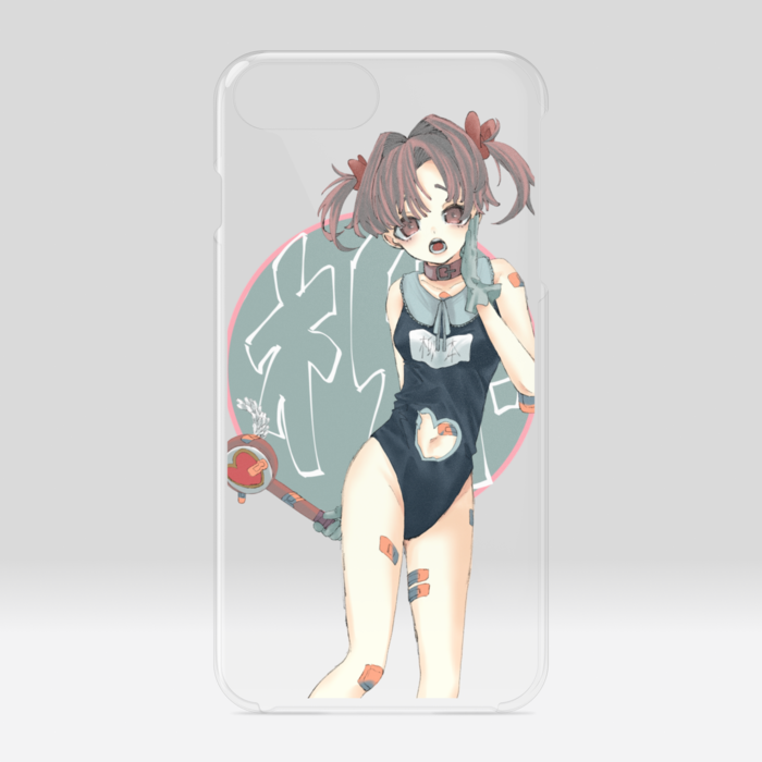 クリアiPhoneケース - iPhone 6 Plus / 7 Plus / 8 Plus