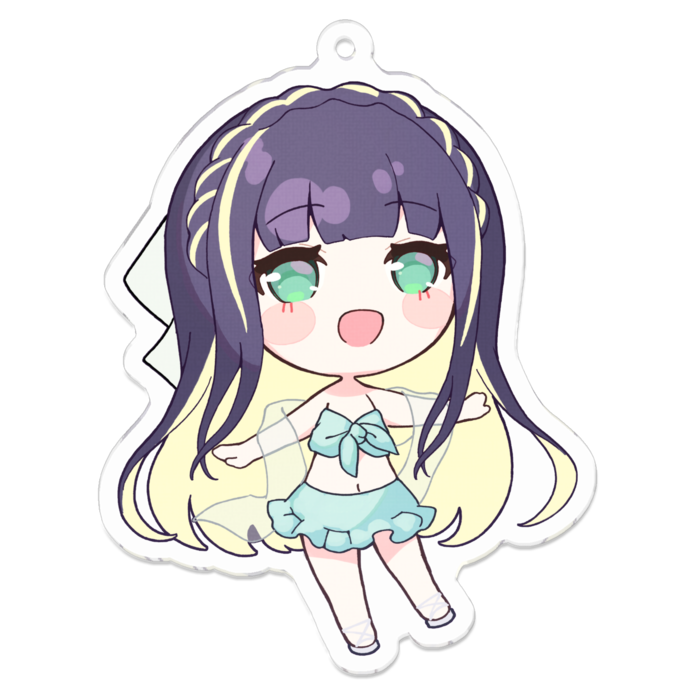 アクリルキーホルダー - 70 x 70 (mm)