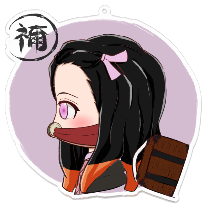 アクリルキーホルダー - 100 x 100 (mm)