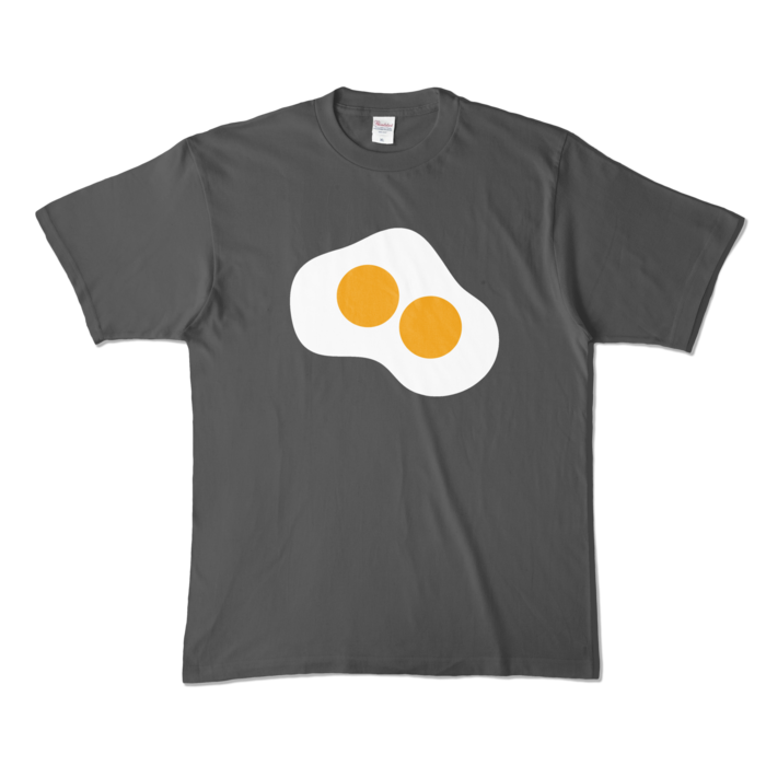 カラーTシャツ - XL - チャコール (濃色)