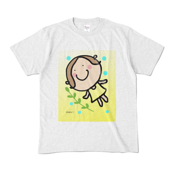 カラーTシャツ - M - アッシュ (淡色)