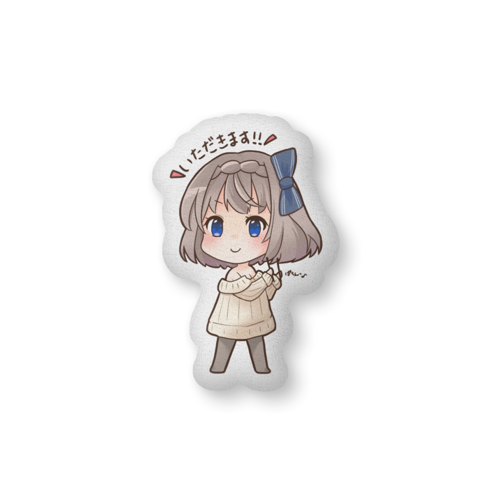 ふかふかクッション - 中（H56×W36cm） - 片面