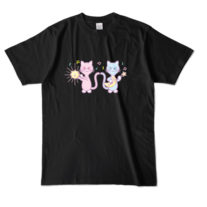 カラーTシャツ - L - ブラック (濃色)