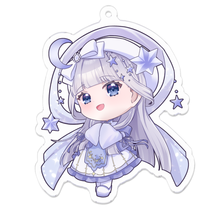アクリルキーホルダー - 70 x 70 (mm)