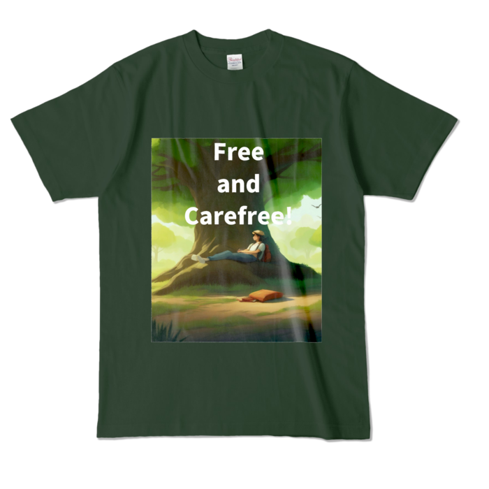 カラーTシャツ - L - フォレスト (濃色)