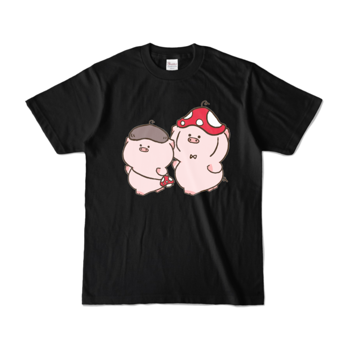 カラーTシャツ - S - ブラック (濃色)