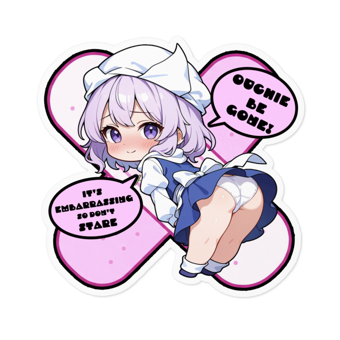 ステッカー - 100 x 100 (mm)