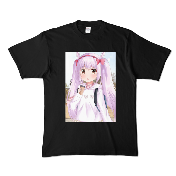 カラーTシャツ - XL - ブラック (濃色)
