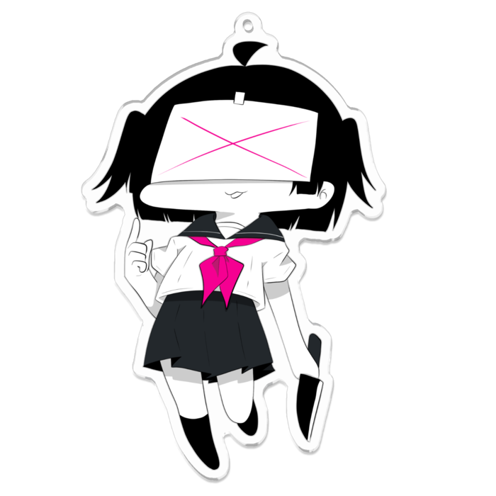 アクリルキーホルダー - 100 x 100 (mm)