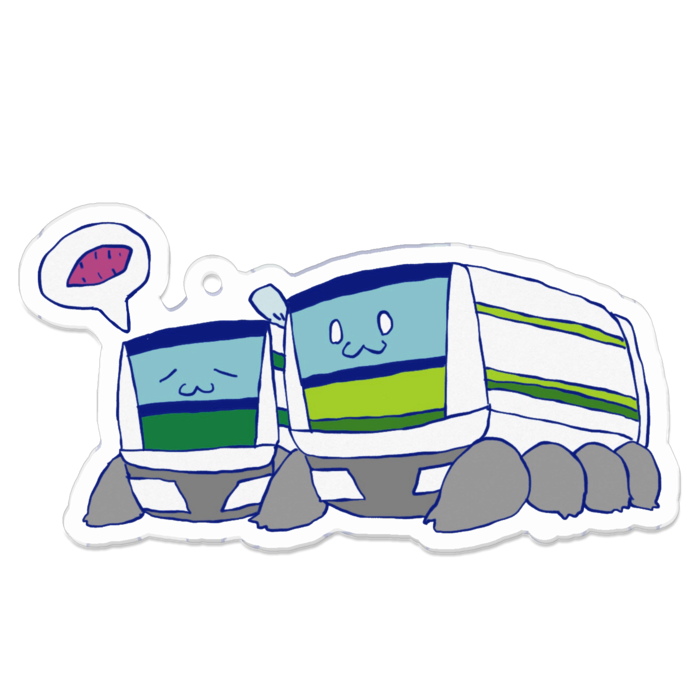 アクリルキーホルダー - 70 x 70 (mm)