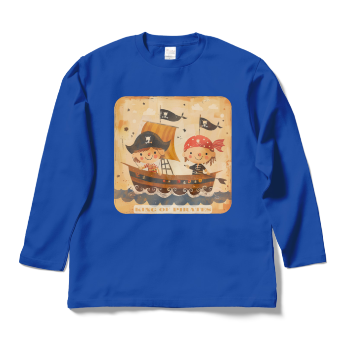 ロングスリーブTシャツ - L - ロイヤルブルー