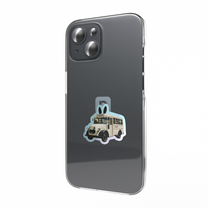 オーロラスマホステッカー - 縦