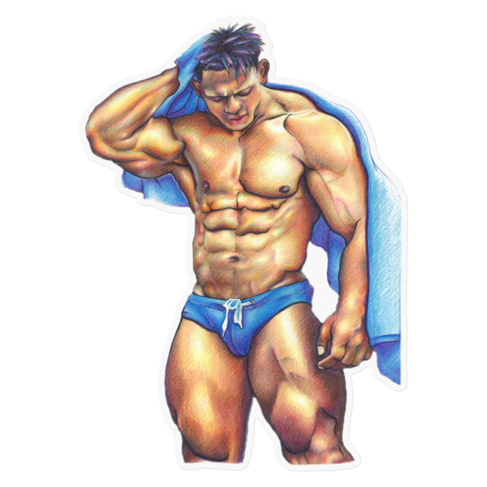 ステッカー - 160 x 160 (mm)クリア