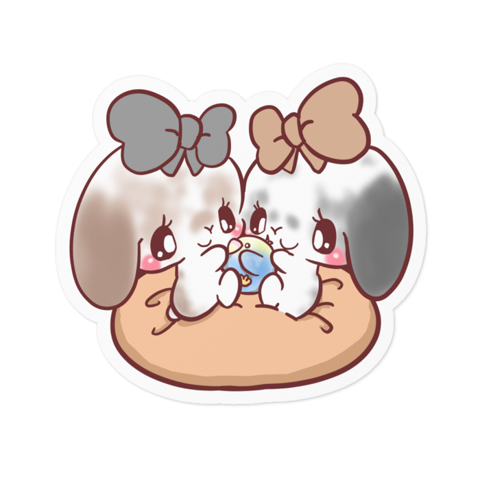 ステッカー - 100 x 100 (mm)