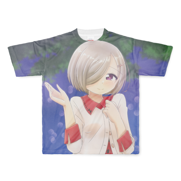 フルグラフィックTシャツ - L - 正面印刷のみ