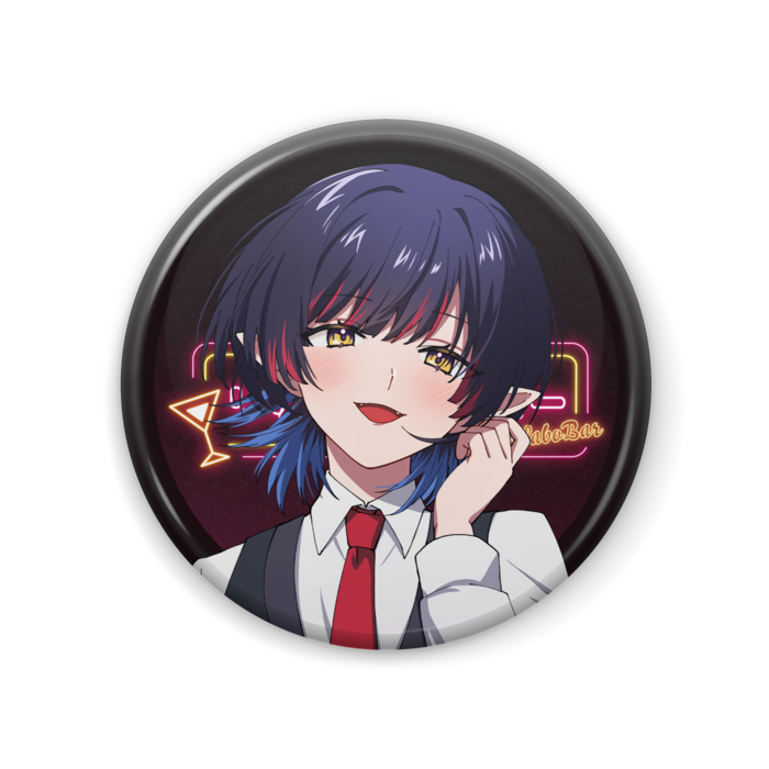 コラボバーグッズ 缶バッチ(恋魔リンネ) - RitoraFamily - BOOTH