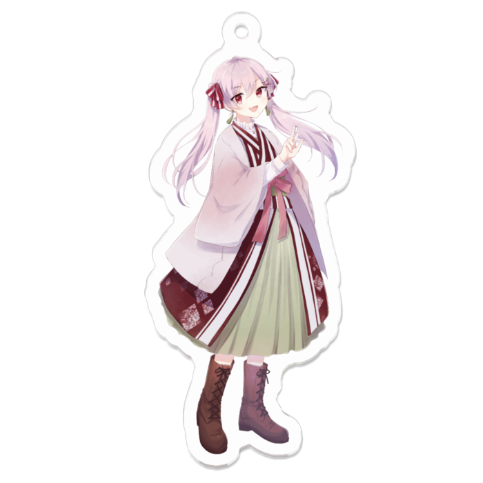 アクリルキーホルダー（コーティング） - 70 x 70 (mm)