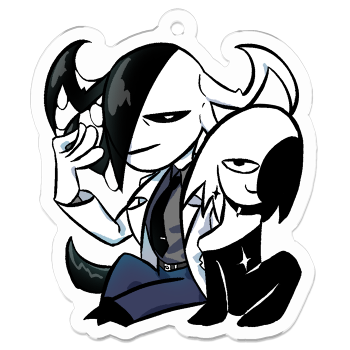 アクリルキーホルダー - 50 x 50 (mm)