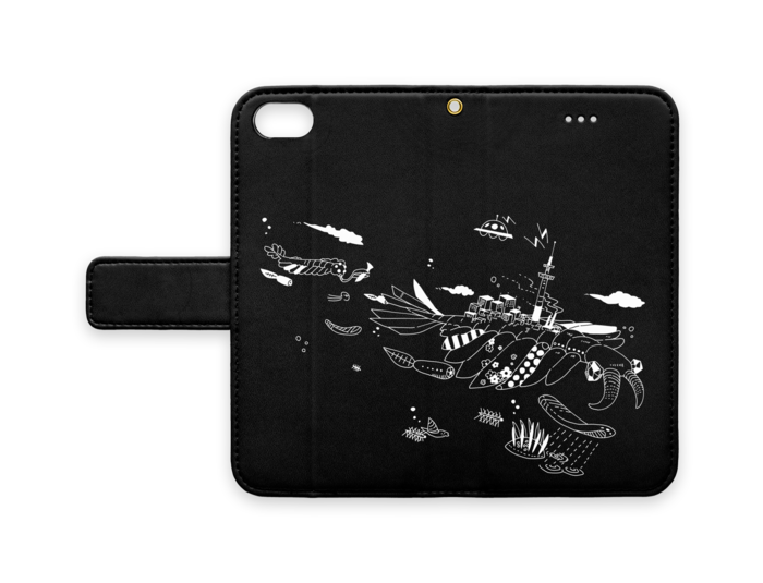 手帳型iPhoneケース - iPhone 8 / 7 - ストラップ穴 あり