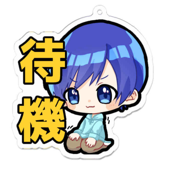 アクリルキーホルダー - 70 x 70 (mm)