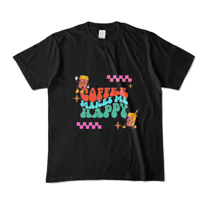 カラーTシャツ - M - ブラック (濃色)