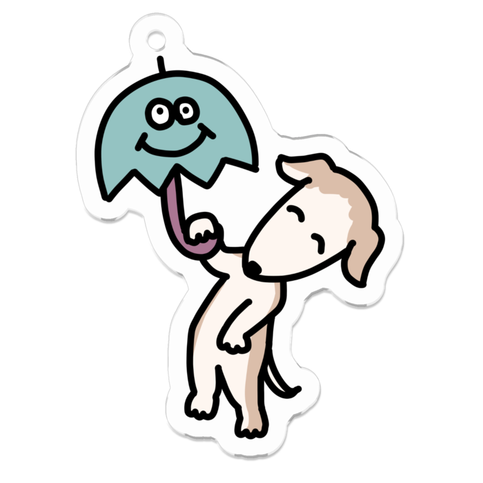 アクリルキーホルダー - 50 x 50 (mm)