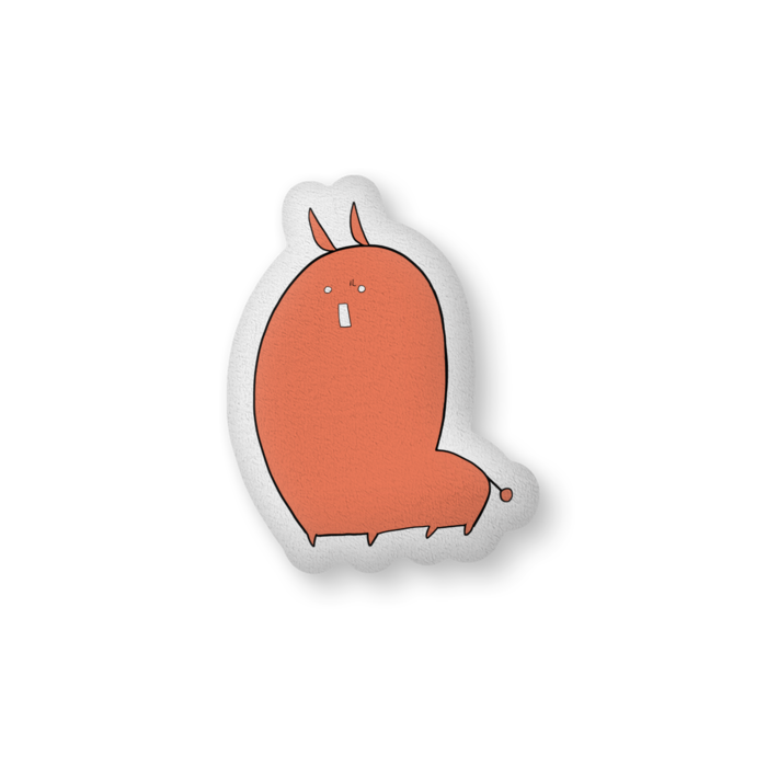 ふかふかクッション - 中(H56×W36cm) - 両面