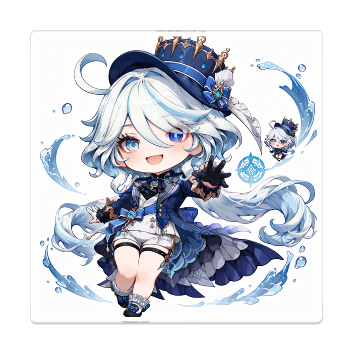 アクリルバッジ - 100 x 100 (mm)