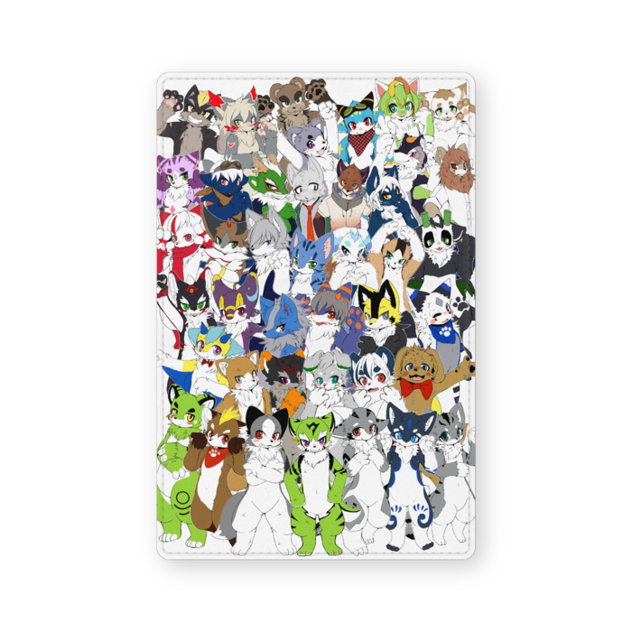 レザー製名刺入れ - 102 x 72 (mm)