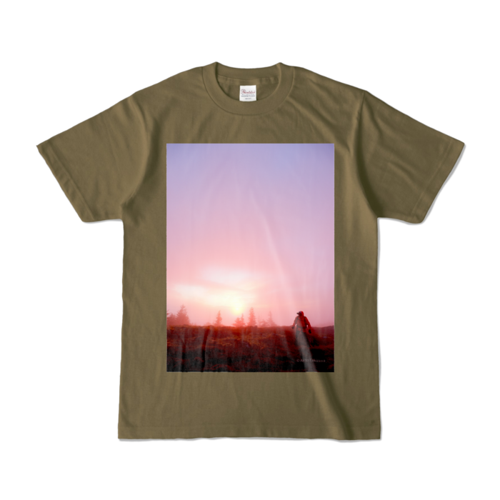 カラーTシャツ - S - オリーブ (濃色)