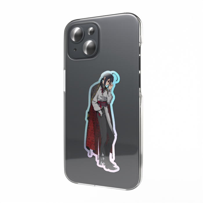 オーロラスマホステッカー - 縦