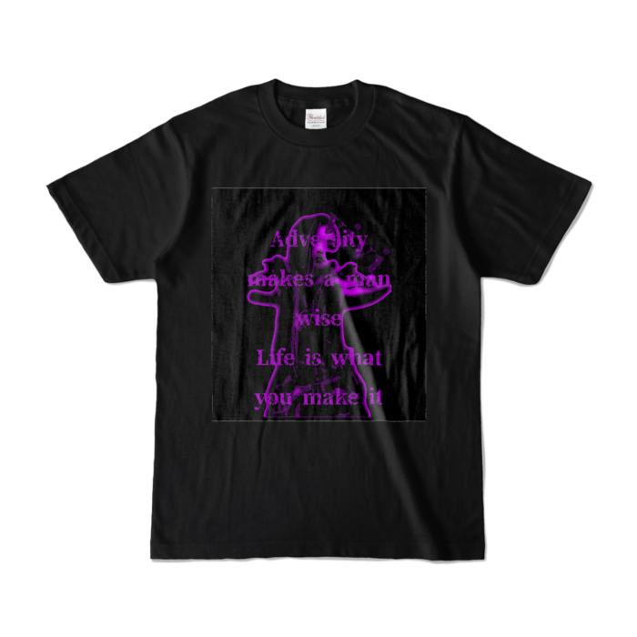 カラーTシャツ - S - ブラック (濃色)