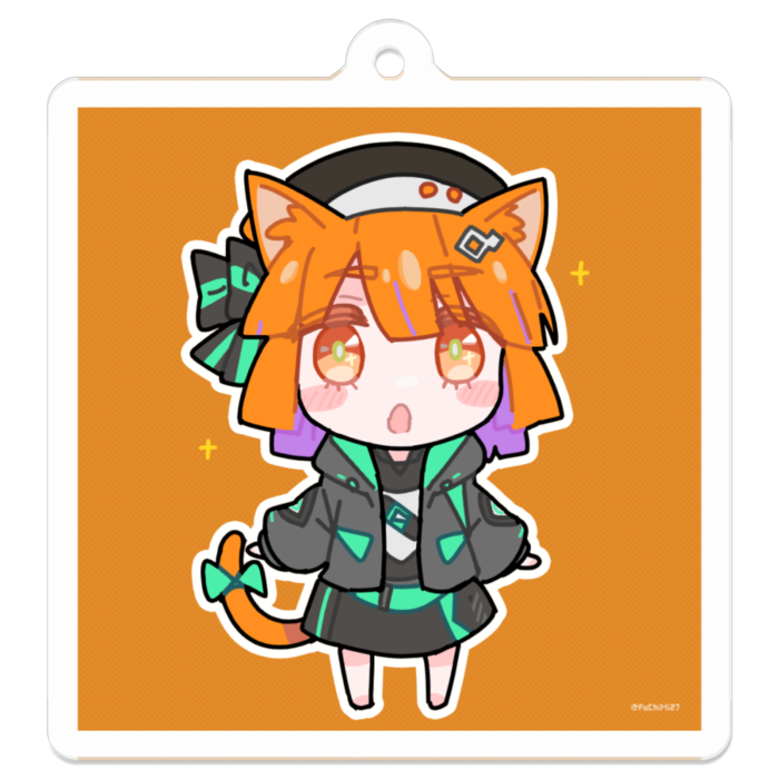 アクリルキーホルダー - 50 x 50 (mm)