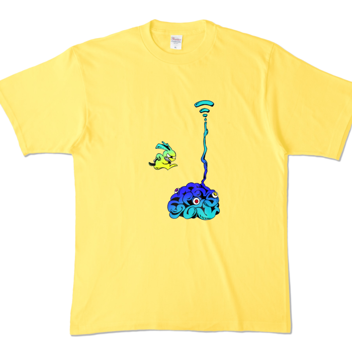 カラーTシャツ - XL - イエロー (濃色)(1)