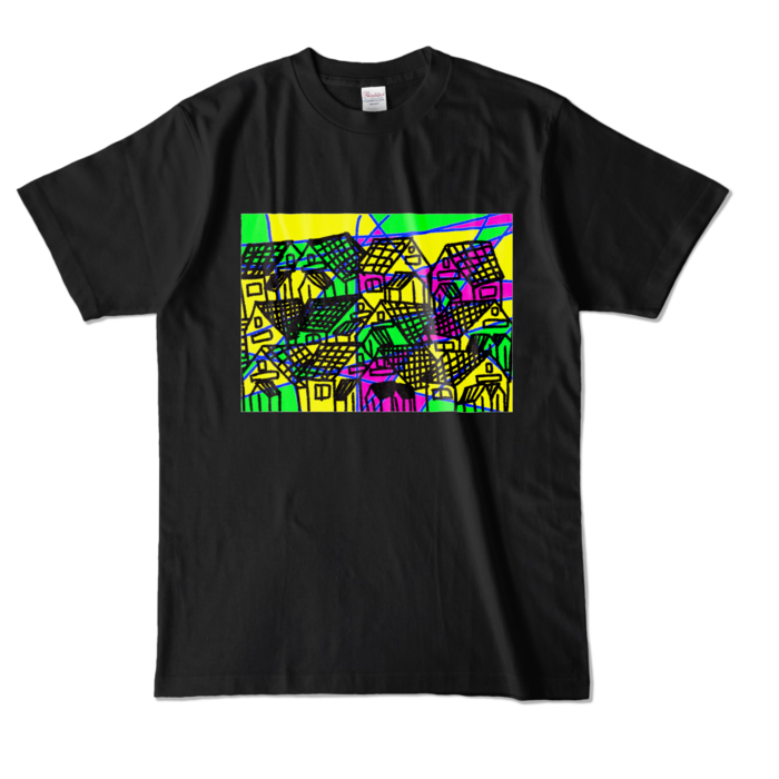 カラーTシャツ - L - ブラック (濃色)