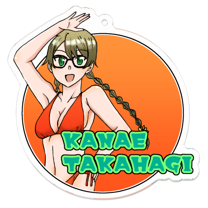 アクリルキーホルダー - 70 x 70 (mm)