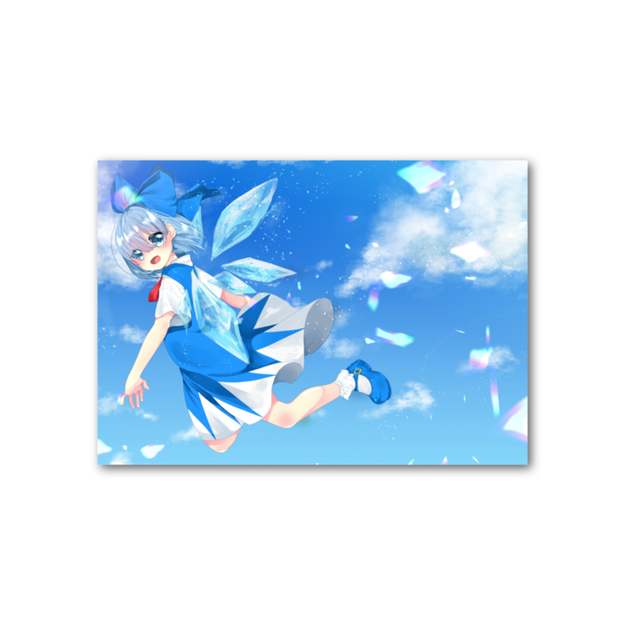 フォト風カード - 横 - 片面
