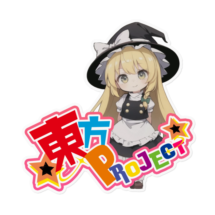 ステッカー - 160 x 160 (mm)