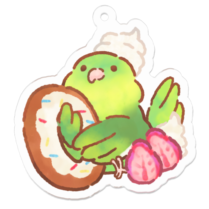 アクリルキーホルダー - 50 x 50 (mm)