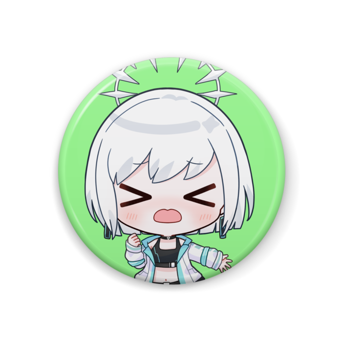 ちびめぐ缶バッジ 『あせあせ！』