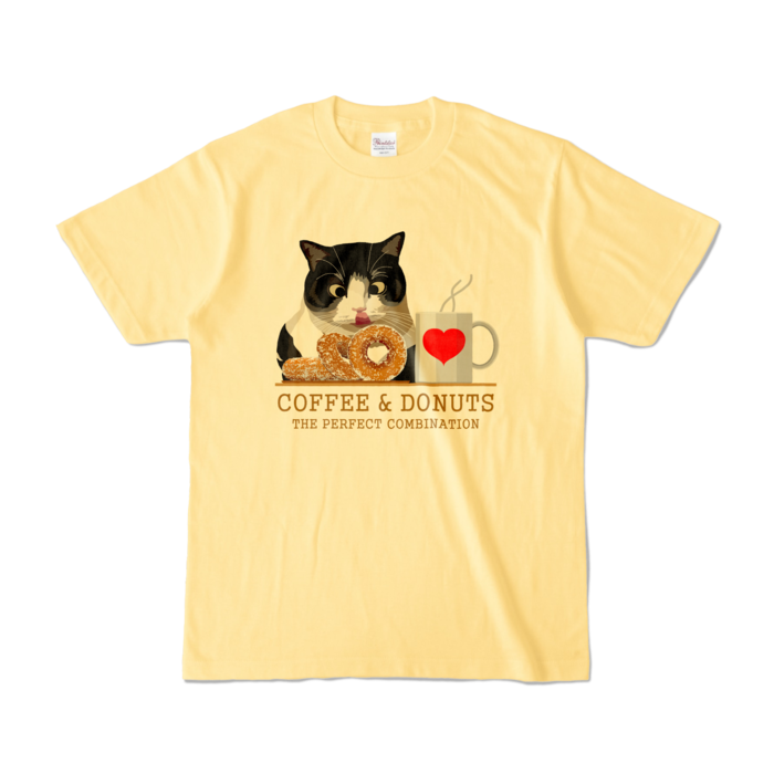 カラーTシャツ - S - ライトイエロー (淡色)