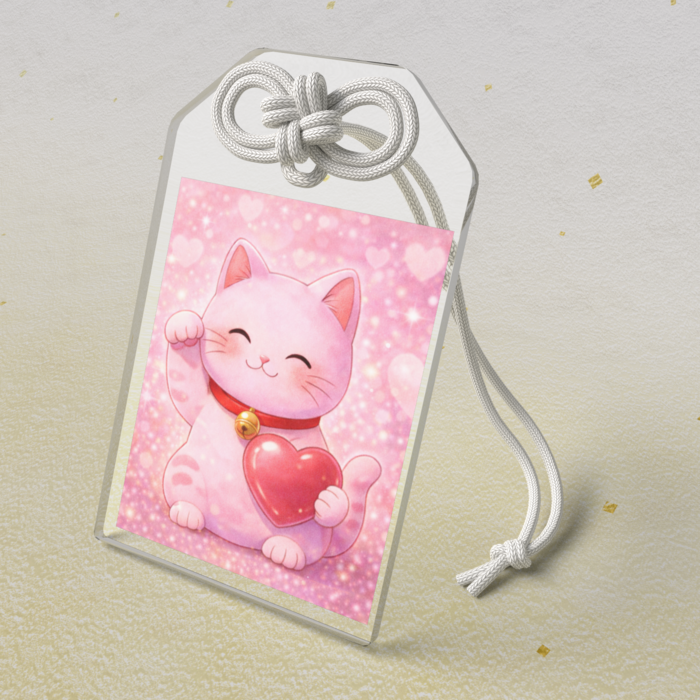 アクリルお守り - 50 × 80mm