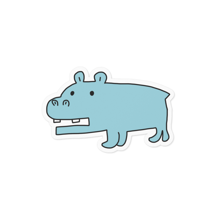 ステッカー - 100 x 100 (mm)