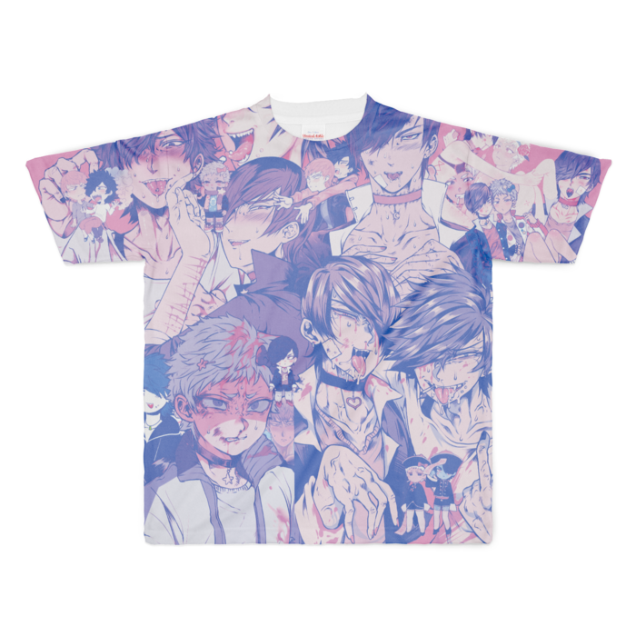 フルグラフィックTシャツ - XL - 正面印刷のみ