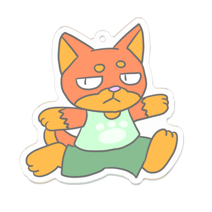 アクリルキーホルダー - 70 x 70 (mm)