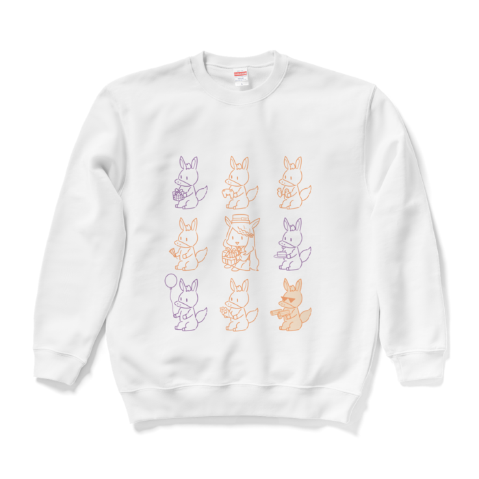 スウェット - L - ホワイト